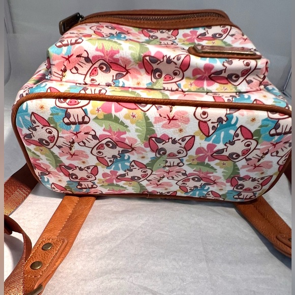 Loungefly Disney Moana Pua Floral AOP Mini Backpack NWOT main image 8